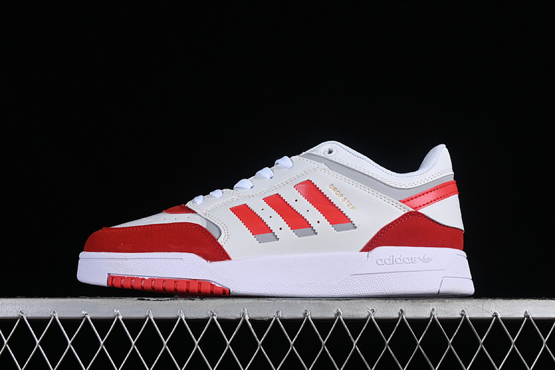 Unbranded [GW9737]-[ORIGINALS DROP STEP LOW WHITE/GREY/RED]-[WOMAN:36-39]-[MAN:40-44], photo 1