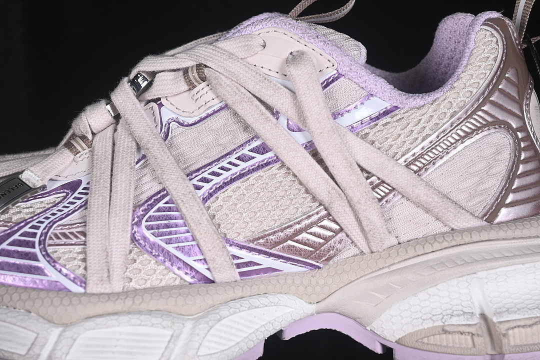 Balenciaga [W3XCH9250]-[EXTREME LACES LOGO TRENDY RUNNING SHOES PURPLE/VIOLET]-[WOMAN:35-39]-[MAN:40-46] - Image 8