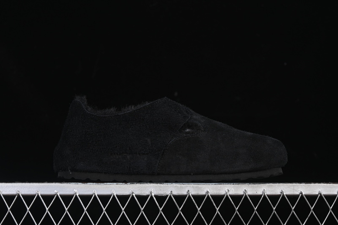 Birkenstock [BIRKENSTOCK AUTUMN AND WINTER FLEECE COLLECTION BLACK/INKINESS]-[WOMAN:35-39]-[MAN:40-45] - Image 13
