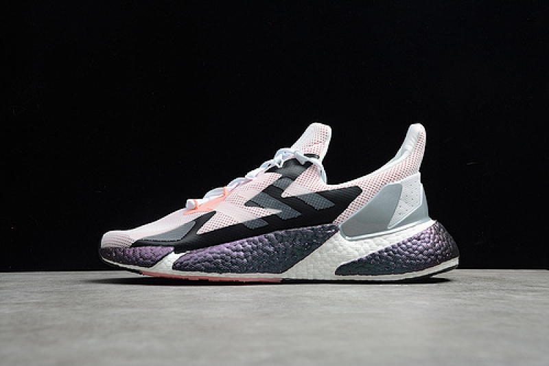 X9000L4 RUNNING SHOES GLOW PINK/CRYSTAL WHITE/SILVER METALLIC · FW9318, photo 1