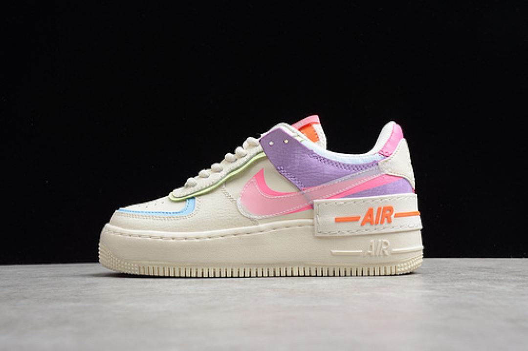 Nike Nike [CU3012-164]-[GZ AIR FORCE 1 LOW SHADOW WHITE/PINK/PURPLE]-[WOMAN:35.5-40], photo 1