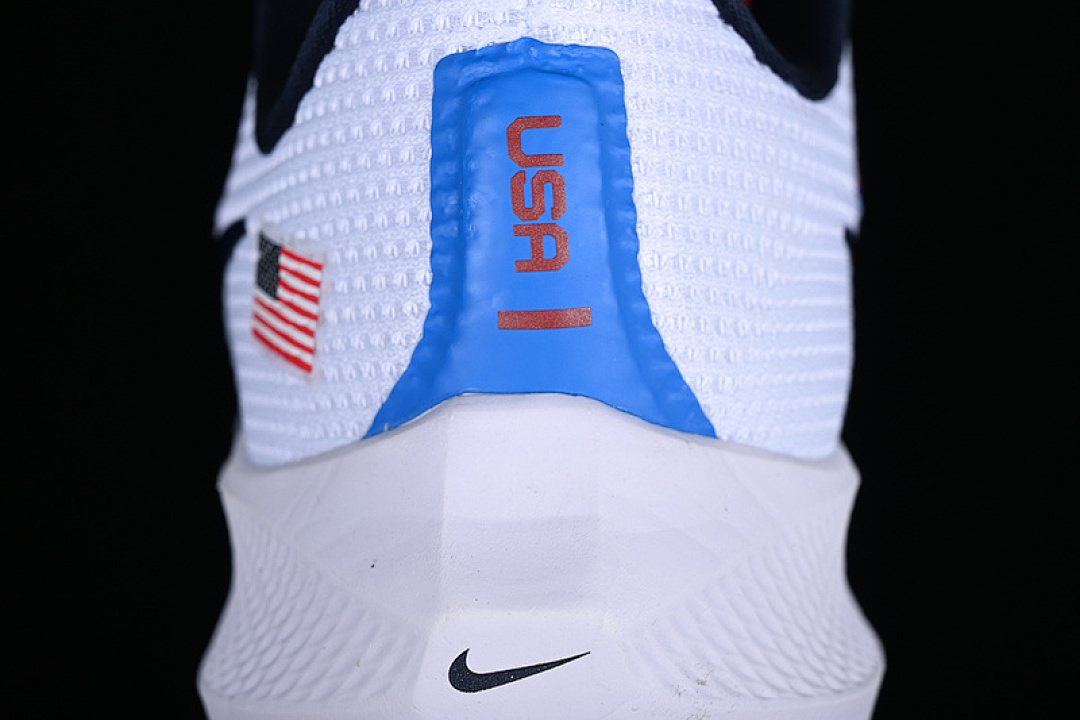 Nike [FJ2840-100]-[AIR ZOOM PEGASUS 40 WHITE/BLACK/BLUE/ORANGE]-[MAN:39-45] - Image 6