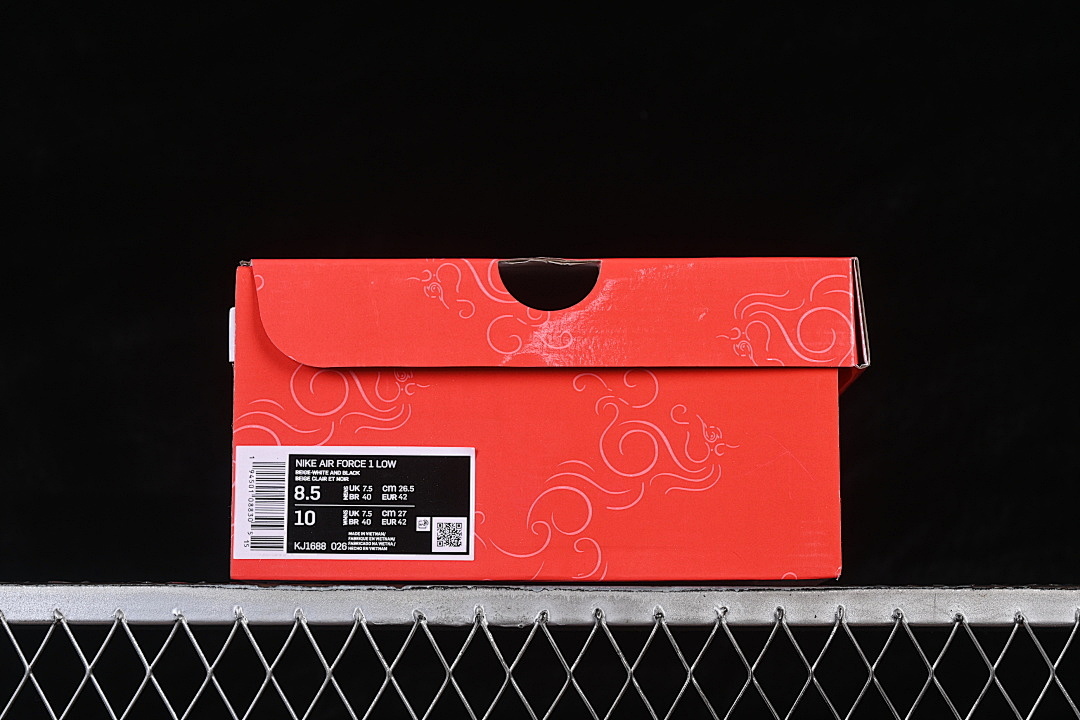 Nike [KJ1688-026]-[AIR FORCE 1 07 LOW CASUAL SNEAKERS WHITE/BLACK]-[WOMAN:36-39]-[MAN:40-45] - Image 12