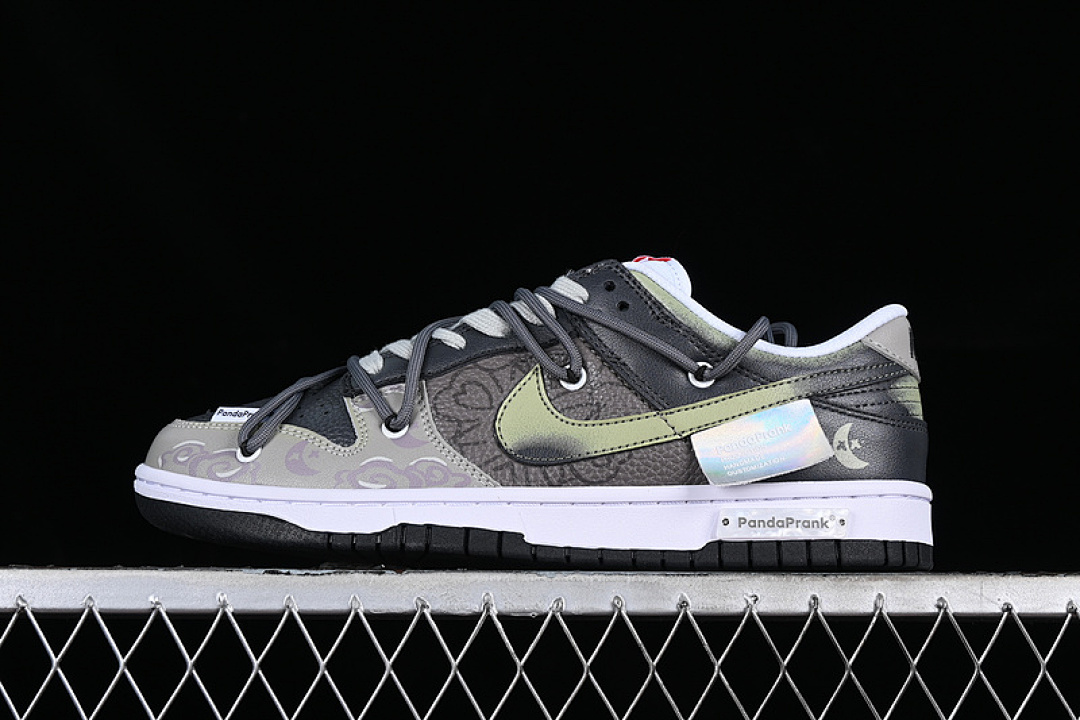 Unbranded [FB3354-001]-[DUNK LOW MOON GREY/GREEN]-[WOMAN:35.5-39]-[MAN:40-46], photo 1