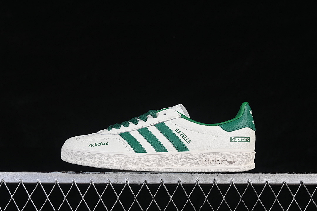 Unbranded [DD6617]-[ORIGINALS INDOOR CLOVER CASUAL SHOES DARK GREEN/WHITE]-[WOMAN:35-39]-[MAN:40-45], photo 1