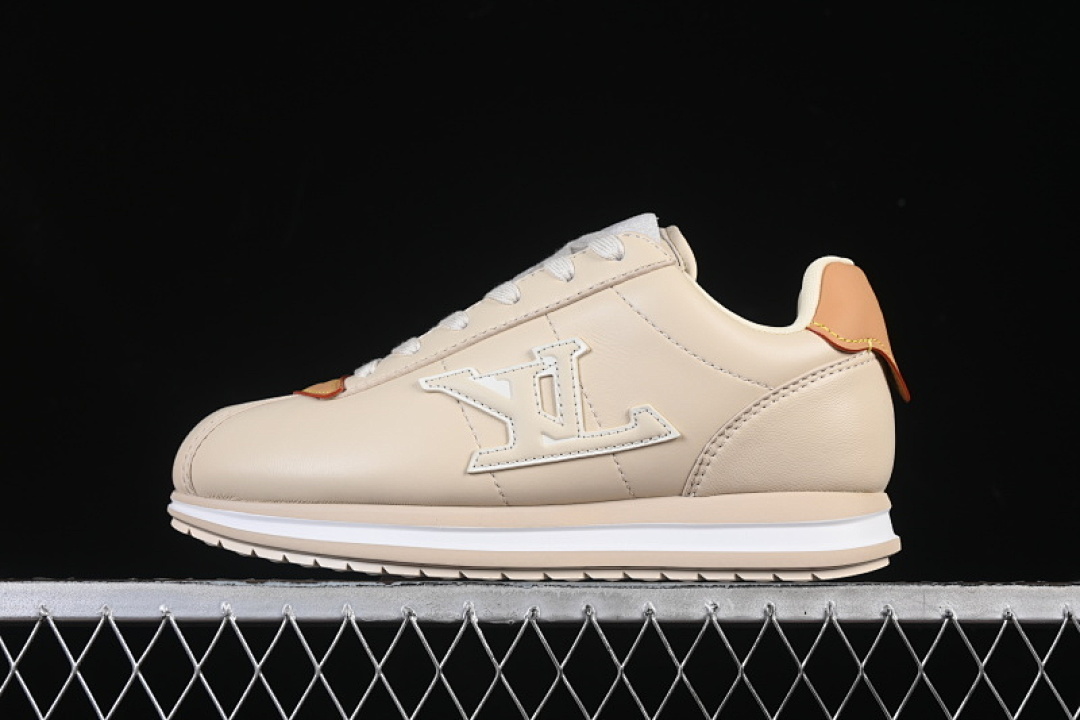 Louis Vuitton [1AIKEY]-[BUTTERSOFT LOW-TOP CASUAL SHOES BEIGE/BROWN/WHITE]-[WOMAN:35-39]-[MAN:40-46] - Image 2