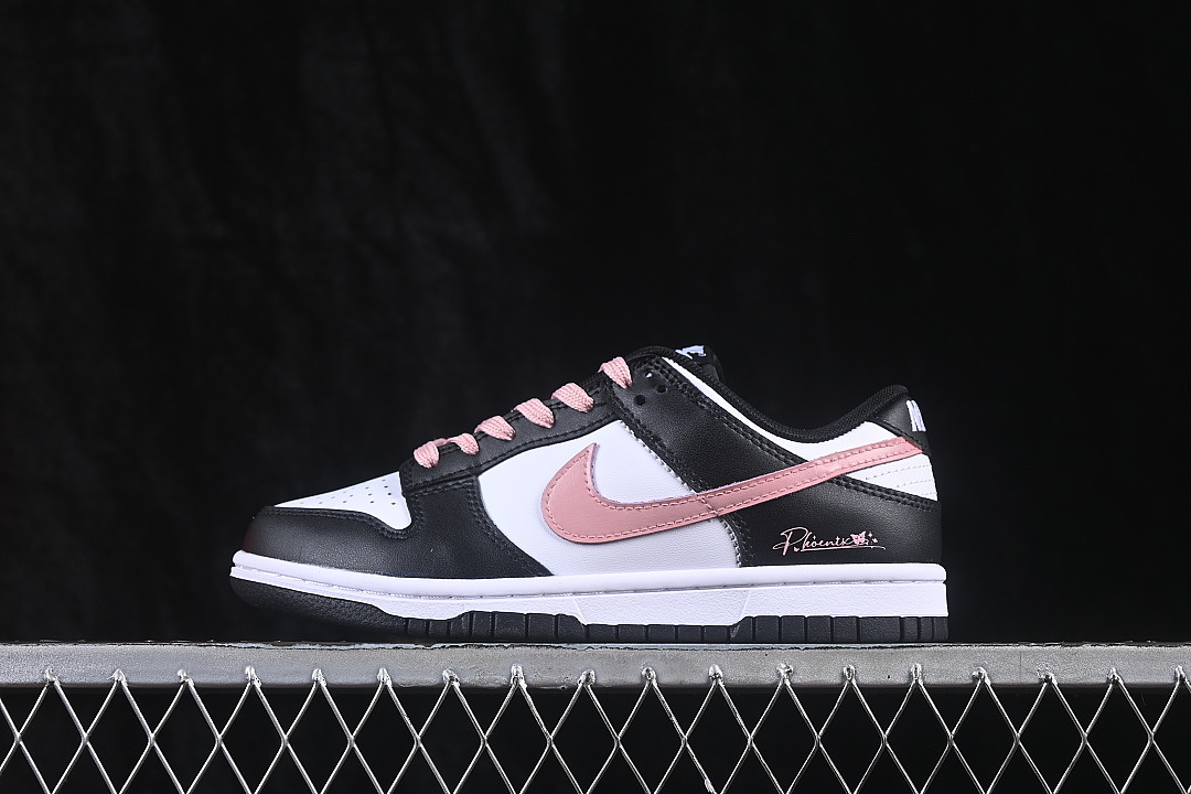Unbranded [DD1391-100]-[DUNK LOW CASUAL SNEAKERS LIGHT PINK/WHITE/BLACK]-[WOMAN:35.5-39]-[MAN:40], photo 1