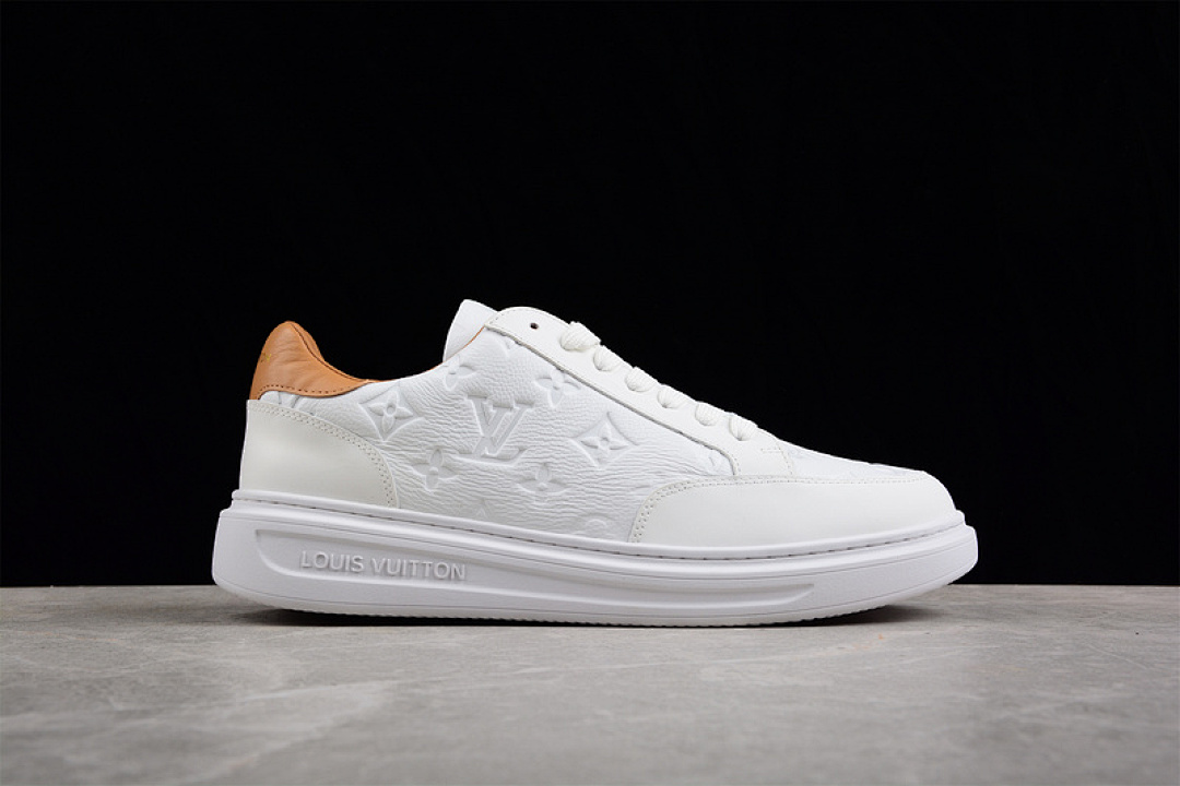 Louis Vuitton [L*V STELLAR SNEAKERS WHITE/WHITE/LIGHT BROWN]-[MAN:39-45] - Image 17