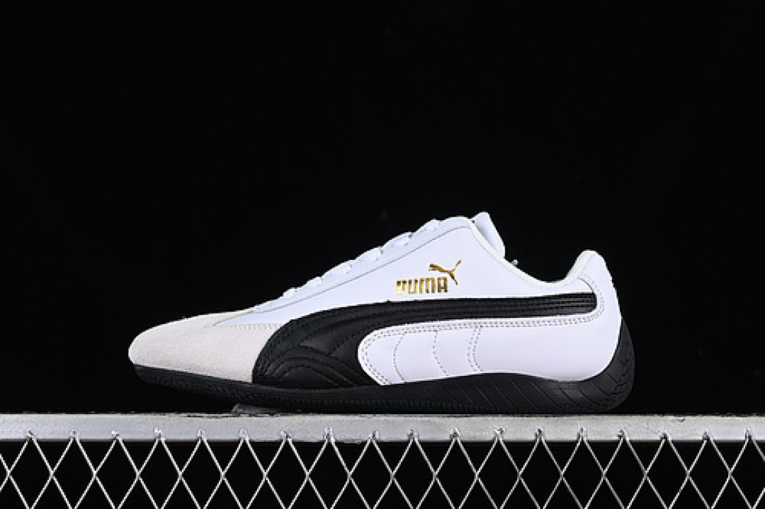 Puma [397116-01]-[THE OPEN PRODUCT X PUMA SPEEDCAT WHITE/BLACK/VAPOR GREY]-[UNISEX:35.5-45], photo 1