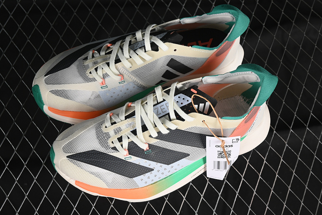 Adidas [HQ3688]-[ADIZERO ADIOS PRO 3 WHITE TINT/CORE BLACK/CORAL FUSION]-[WOMAN:36-39]-[MAN:40-45] - Image 11