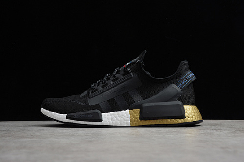 NMD R1 V2 CORE BLACK/CORE BLACK/METALLIC GOLD · FW5327, photo 1