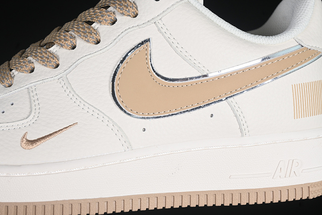 Nike [CU1836-965]-[AIR FORCE 1 07 LOW WHITE/GOLD]-[WOMAN:36-39]-[MAN:40-45] - Image 8