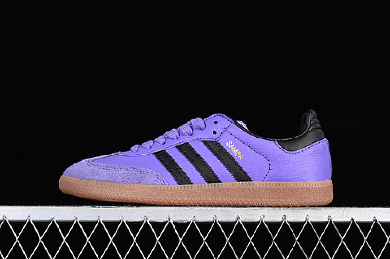 Adidas Adidas SAMBA VEGAN BROWN/BLACK/PURPLE · IE7012, photo 1