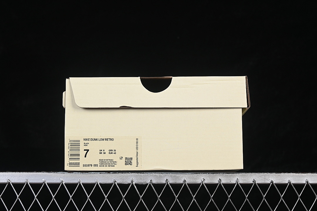 Nike [SS1979-001]-[AIR FORCE 1 07 LOW BLACK/WHITE/BLACK]-[WOMAN:36-39]-[MAN:40-45] - Image 12