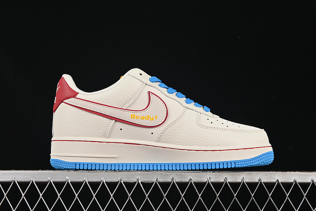 Nike [SC0601-567]-[AIR FORCE 1 07 LOW WHITE/BLUE/RED]-[WOMAN:36-39]-[MAN:40-45] - Image 16