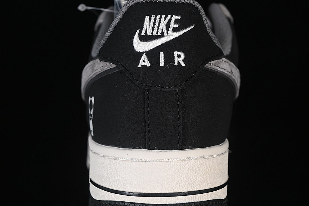 Nike [XD9314-611]-[AIR FORCE 1 07 LOW WHITE/GREY/BLACK]-[WOMAN:36-39]-[MAN:40-45] - Image 7