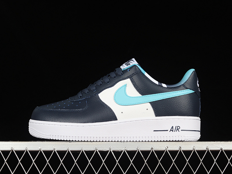 Nike Nike AIR FORCE 1 LOW 07 BLACK/BLUE/WHITE-ORANGE · DM0409-400, photo 1