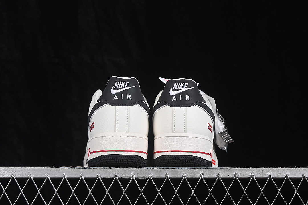 Nike [IH0640-163]-[AIR FORCE 1 07 LOW CASUAL SNEAKERS RED/WHITE/BLACK]-[WOMAN:36-39]-[MAN:40-45] - Image 13