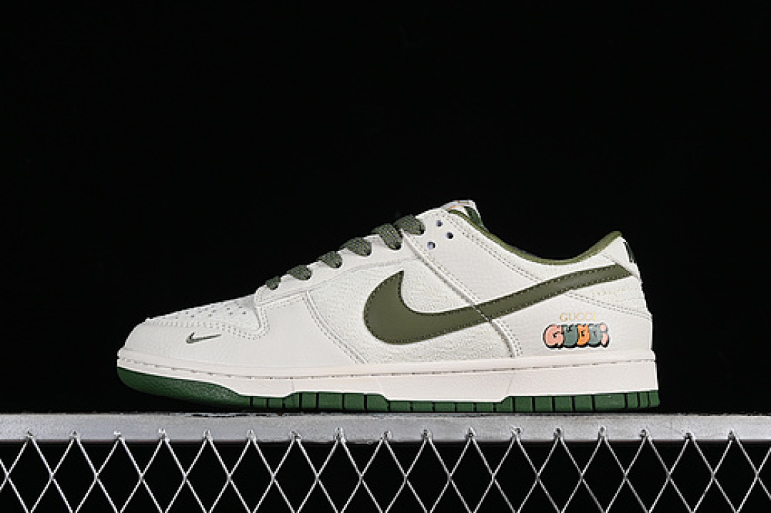 Off-White [DQ1098-368]-[SB DUNK LOW GU*CCI OFF WHITE/GREEN]-[WOMAN:36-39]-[MAN:40-45], photo 1