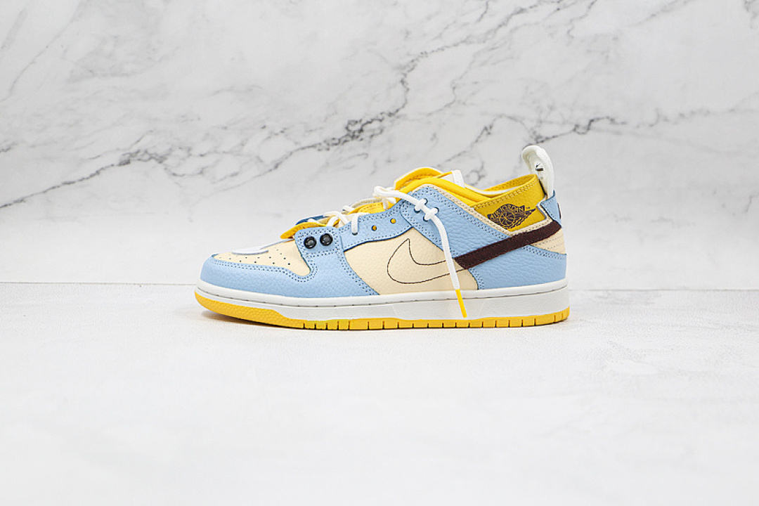 Unbranded [BQ6817-015]-[SB DUNK LOW PRO LIGHT BLUE/YELLOW/WHITE]-[WOMAN:36-39]-[MAN:40-45], photo 1