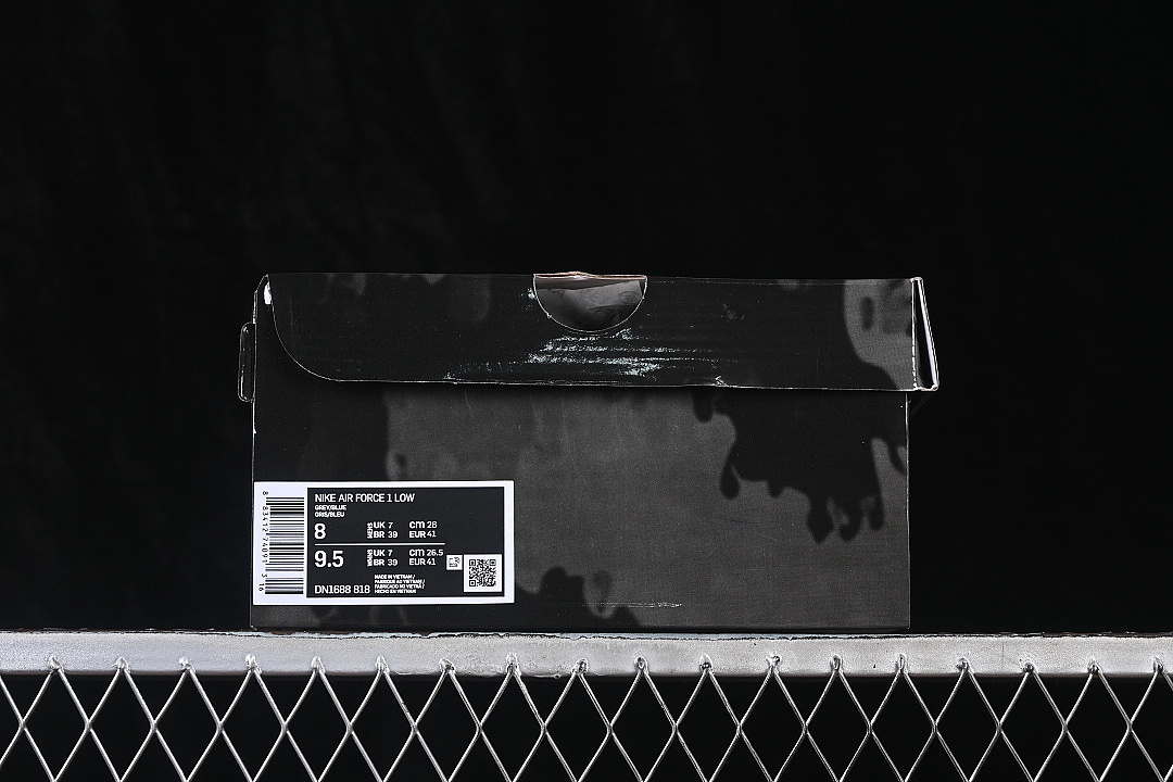 Nike [DN1688-818]-[AIR FORCE 1 07 LOW CASUAL SNEAKERS BLUE/GREY/BLUE]-[WOMAN:36-39]-[MAN:40-45] - Image 12
