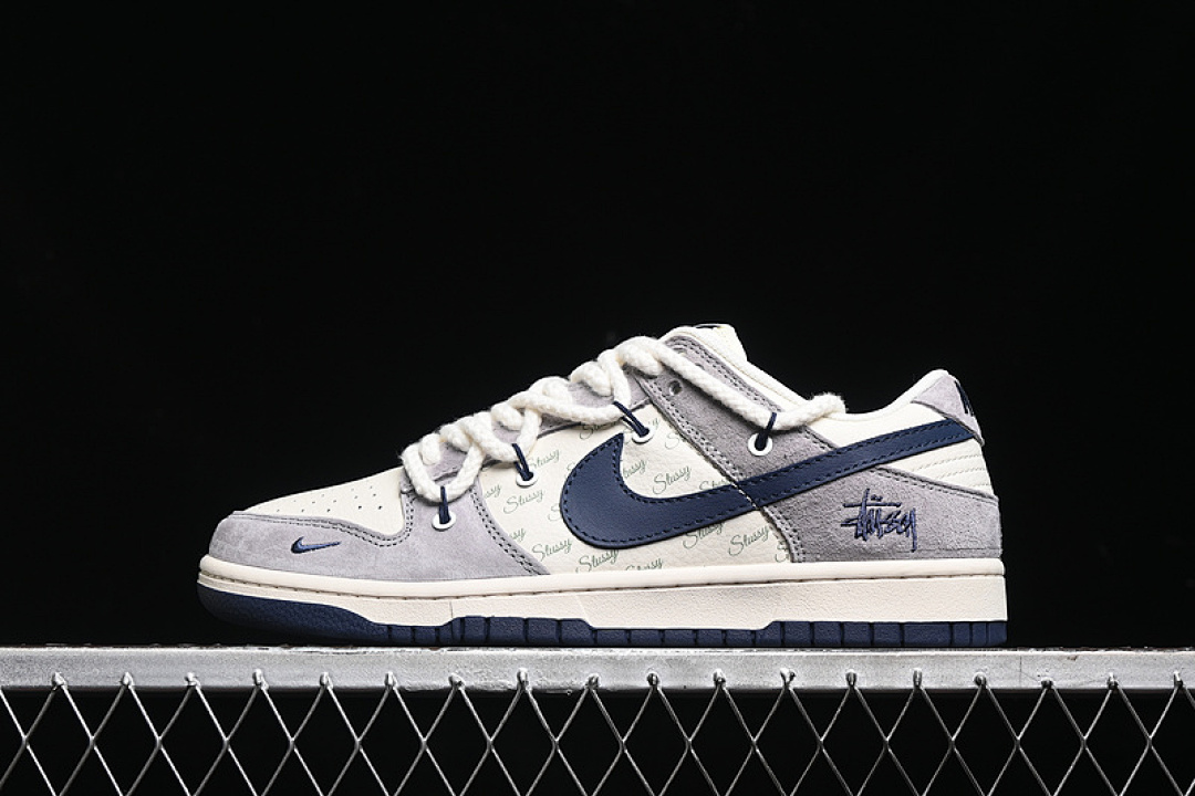 Unbranded [SJ2068-296]-[SB DUNK LOW WHITE/GREY/BLUE]-[WOMAN:36-39]-[MAN:40-45], photo 1