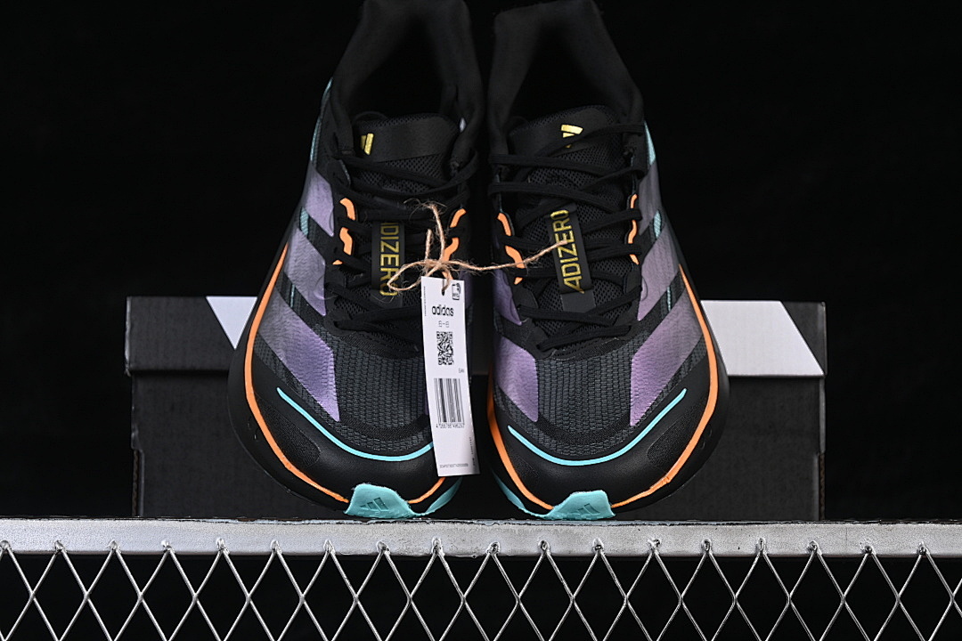 On Running [KI1516]-[ADIZERO BOSTON 13 CORE BLACK/FLASH AQUA/CARBON]-[WOMAN:36-39]-[MAN:40-46] - Image 13