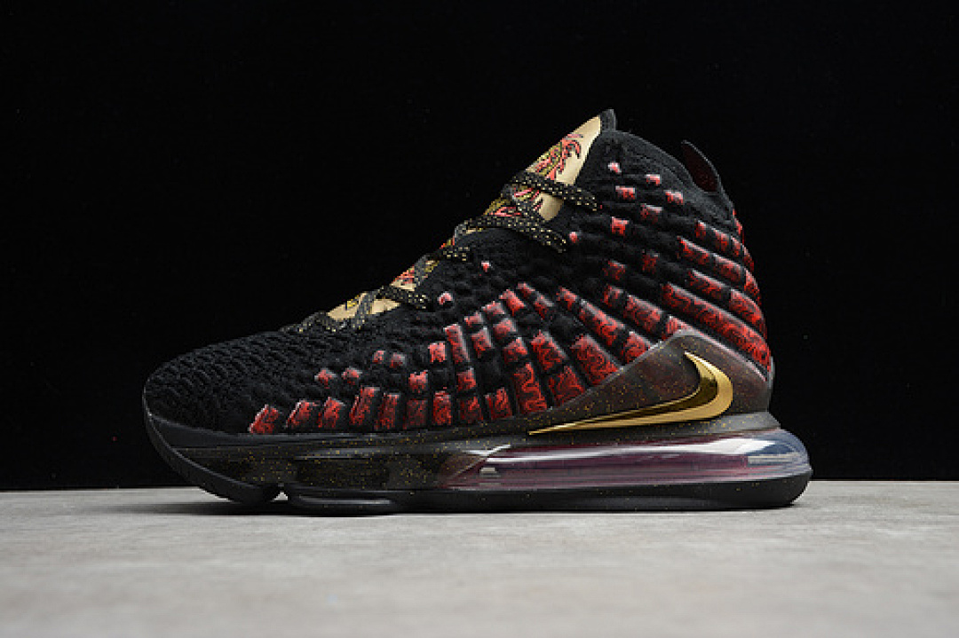 On Running [CD5054-001]-[LEBRON 17 COURAGE BLACK/RED/GOLD]-[MAN:40-46], photo 1