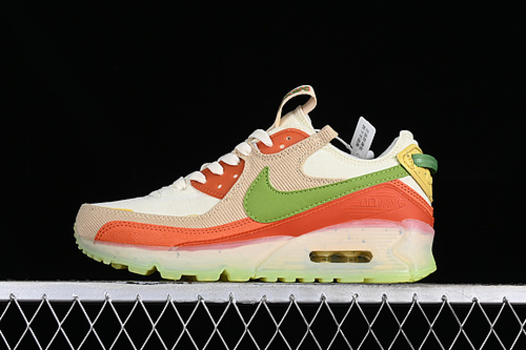 Unbranded [DV7413-100]-[AIR MAX 90 TERRASCAPE WHITE/GREY/GREEN/ORANGE]-[WOMAN:36-39]-[MAN:40-45], photo 1