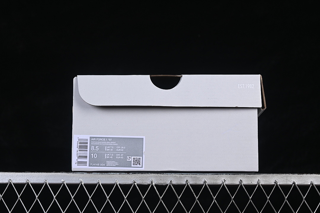 Nike [FJ4146-004]-[AIR FORCE 1 07 LOW BLACK/BLUE/WHITE]-[WOMAN:36-39]-[MAN:40-45] - Image 12