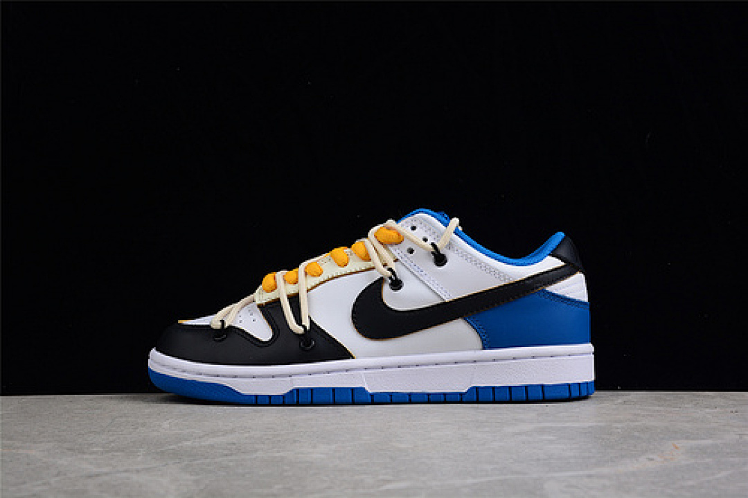 Off-White [DD1391-001]-[SB DUNK LOW RETRO BLACK/HYPER COALT-WHITE]-[WOMAN:36-39]-[MAN:40-46], photo 1