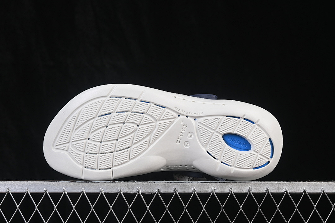 Crocs [LITERIDE 360 CLOG FASHIONABLE ROUND TOED NAVY BLUE/WHITE/DARK BLUE]-[WOMAN:36-39]-[MAN:40-46] - Image 8