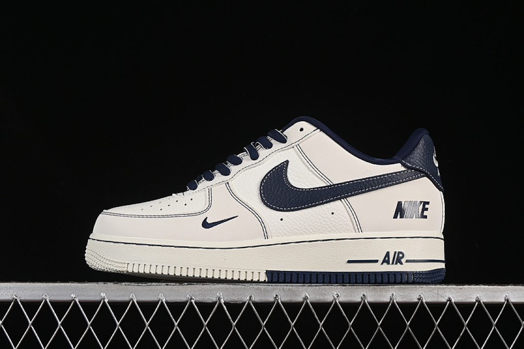 Nike [SC9207-535]-[AIR FORCE 1 07 LOW WHITE/BLUE]-[WOMAN:36-39]-[MAN:40-45] - Image 2