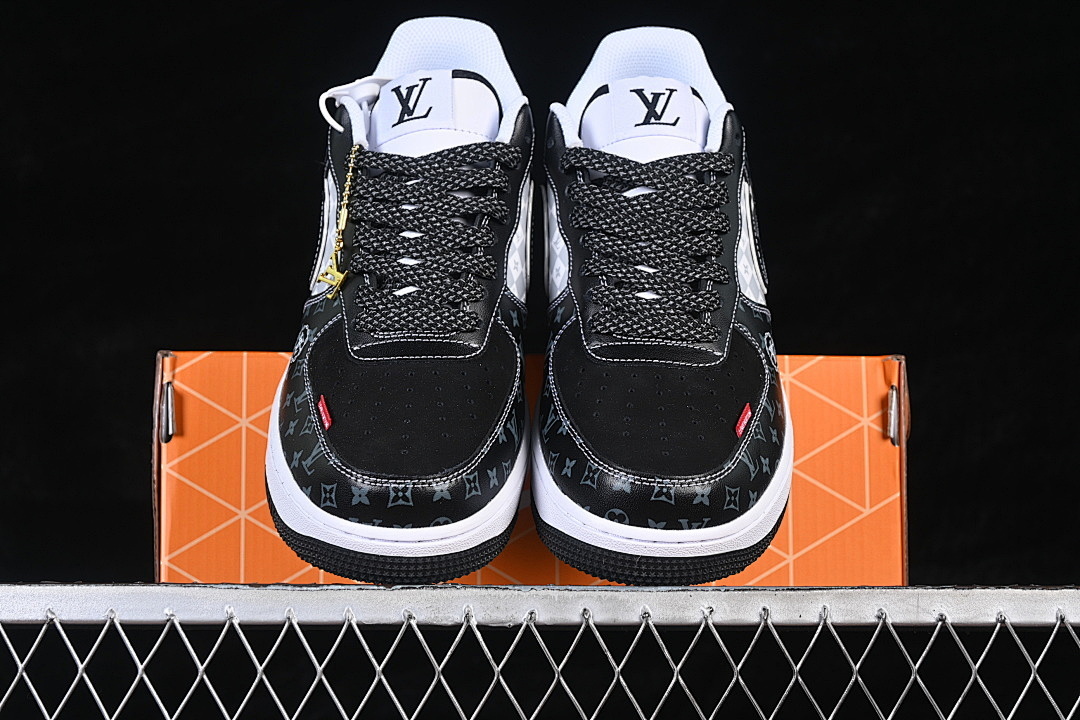Nike [LV2288-004]-[AIR FORCE 1 07 LOW CASUAL SNEAKERS WHITE/BLACK]-[WOMAN:36-39]-[MAN:40-45] - Image 13