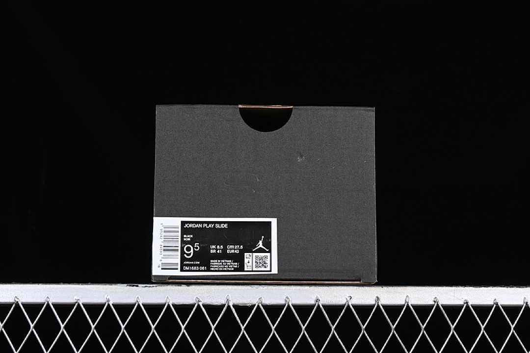 Jordan [DM1683-061]-[AIR JORDAN PLAY SLIDE BLACK/RED/WHITE]-[MAN:40-45] - Image 10