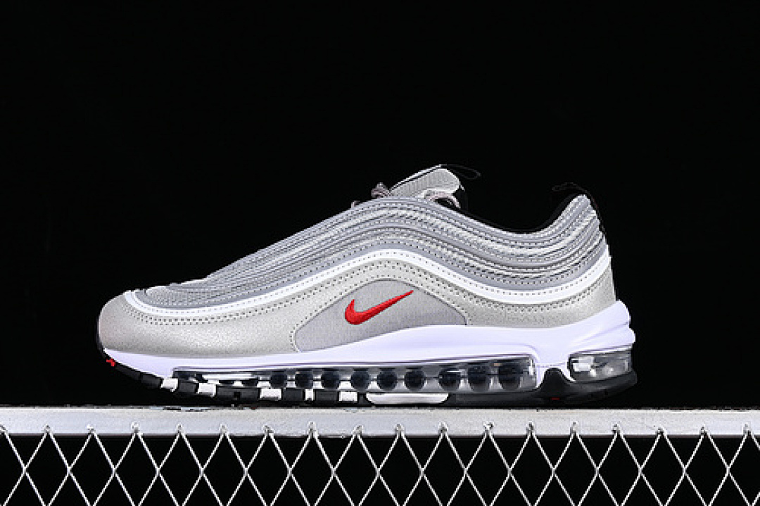 Unbranded [884421-001]-[AIR MAX 97 OG QS SILVER BULLET 2017 METALLIC SILVER/VARSITY RED-WHITE-BLACK], photo 1