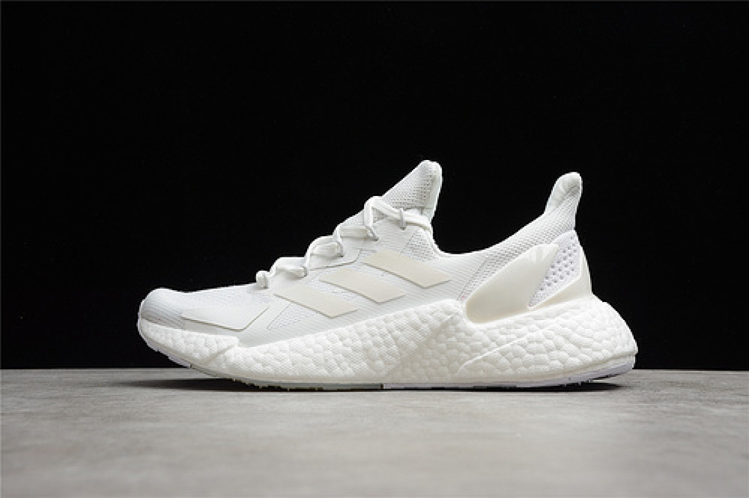 X9000L4 BOOST SHOES CRYSTAL WHITE/CLOUD WHITE/CRYSTAL WHITE · FW8387, photo 1