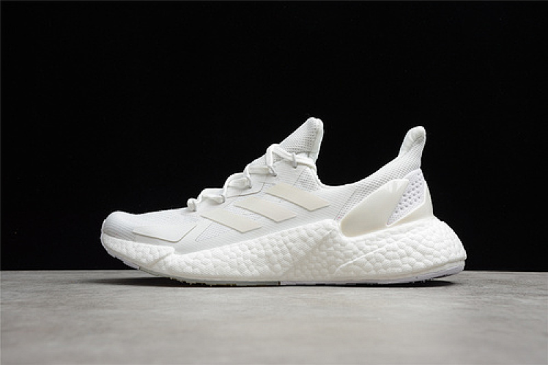 X9000L4 BOOST SHOES CRYSTAL WHITE/CLOUD WHITE/CRYSTAL WHITE · FW8387, photo 1