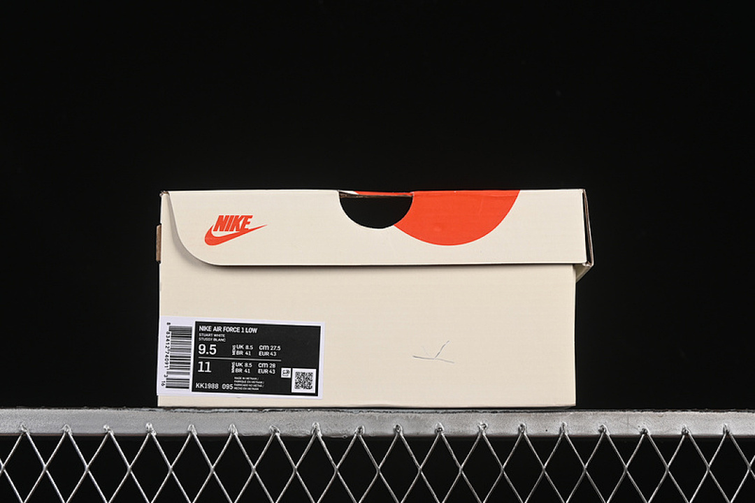 Nike [KK1988-095]-[AIR FORCE 1 07 LOW WHITE/GREY/GREEN]-[WOMAN:36-39]-[MAN:40-45] - Image 12