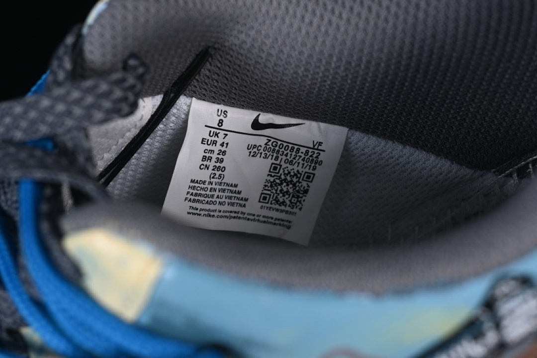 Nike [ZG0088-228]-[AIR FORCE 1 07 LOW CASUAL SNEAKERS SKY BLUE/WHITE]-[WOMAN:36-39]-[MAN:40-45] - Image 5