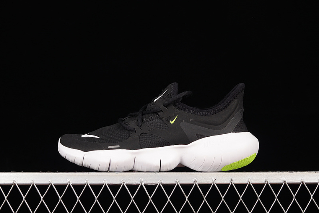 Unbranded [AQ1316-003]-[FREE RUN 5.0 BLACK/VOLT/WHITE]-[WOMAN:36-39]-[MAN:40-45], photo 1