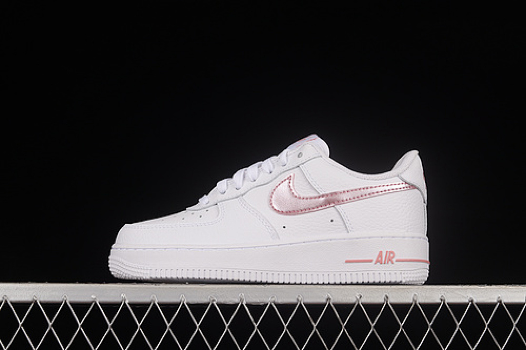 Nike [CT3839-104]-[AIR FORCE 1 LOW 07 GS WHITE/WHITE/PINK GLAZE]-[WOMAN:35.5-39]-[MAN:40-45], photo 1