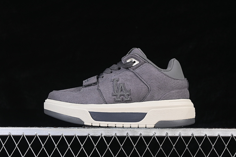 MLB MLB CHUNKY LINER MID HAIRY CASUAL SHOES GREY/WHITE · 3ASXH015N07GRL, photo 1