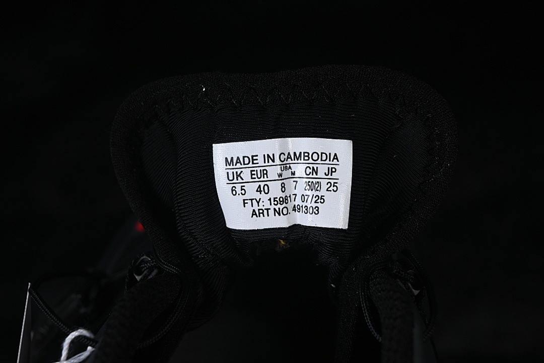 On Running [491303-21]-[XT-6 JJJJOUND OUTDOOR CASUAL RUNNING SHOES BLACK/RED]-[WOMAN:36-39]-[MAN:40-45] - Image 5