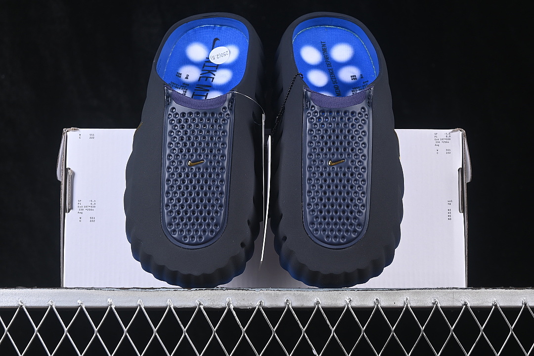 Unbranded [HQ4307-400]-[NEUROSCIENCE FOOT MASSAGE SLIPPERS DARK BLUE/BLACK]-[WOMAN:36-38.5]-[MAN:40-49.5] - Image 10
