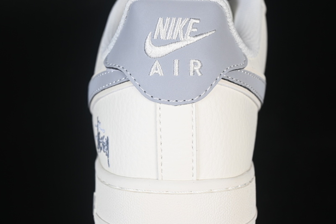 Nike [CS5288-040]-[AIR FORCE 1 07 LOW CASUAL SNEAKERS LIGHT GRAY/WHITE]-[WOMAN:36-39]-[MAN:40-45] - Image 6