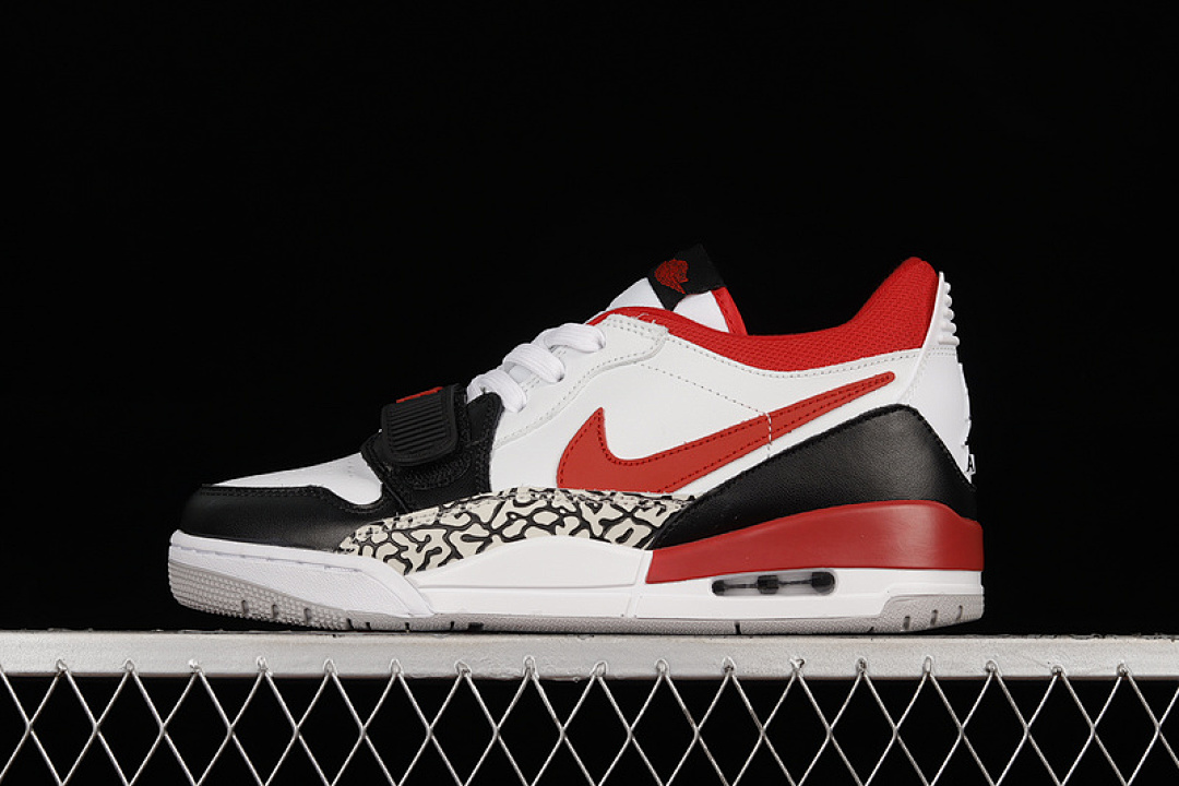 Jordan [CD7069-160]-[AIR JORDAN LEGACY 312 LOW BLACK TOE WHITE/BLACK/RED]-[WOMAN:36-39]-[MAN:40-46], photo 1