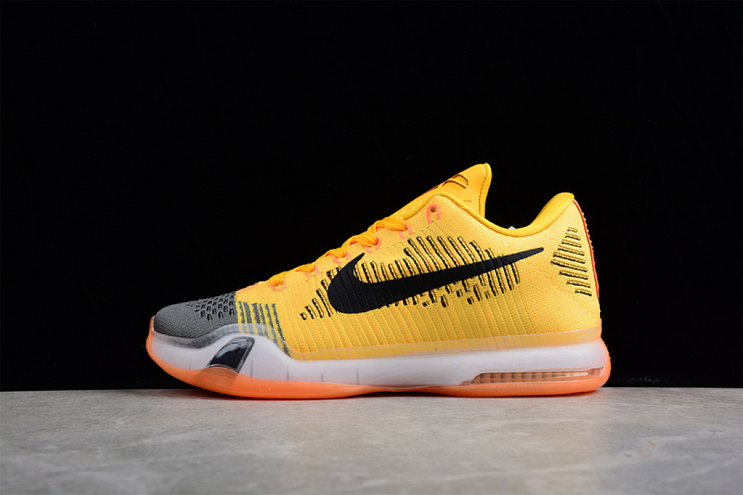 Nike [747212-818]-[KOBE 10 ELITE RIVALRY TOTAL ORANGE/LASER ORANGE/TUMBLED GREY/BLACK]-[MAN:40-46], photo 1