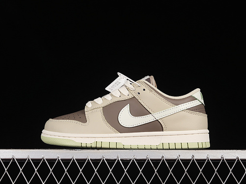 Nike SB DUNK LOW GREY/BROWN/GREEN/WHITE · FB4961-012, photo 1