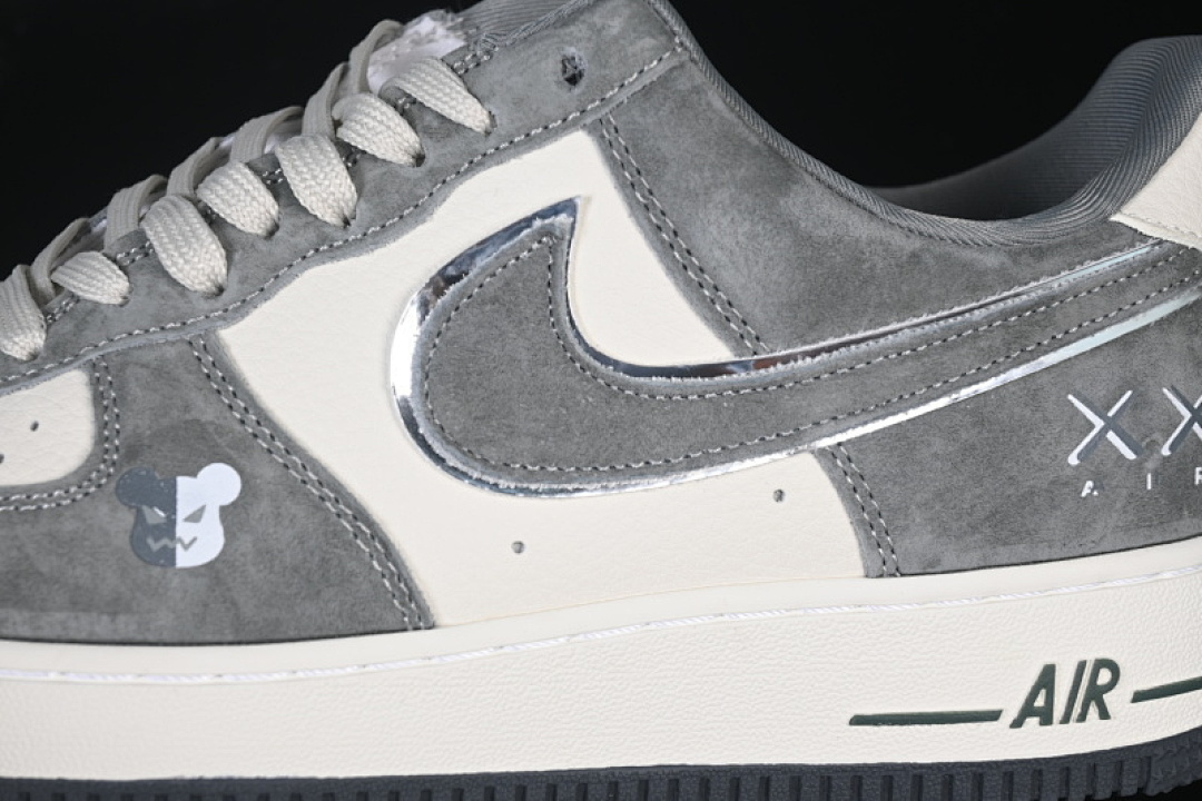 Nike [SY1388-004]-[AIR FORCE 1 07 LOW DARK GRAY/WHITE]-[WOMAN:36-39]-[MAN:40-45] - Image 7